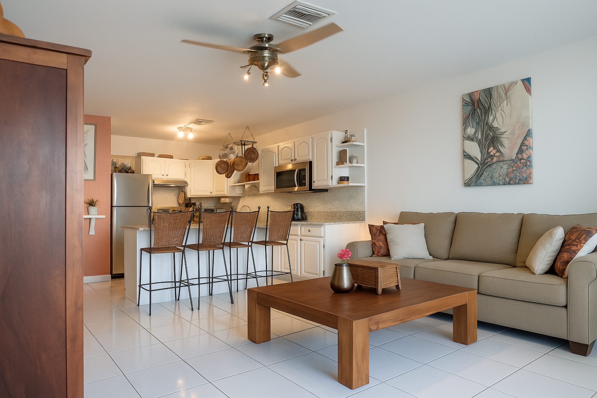 1 Bed, Northside Apartment With Beach Access