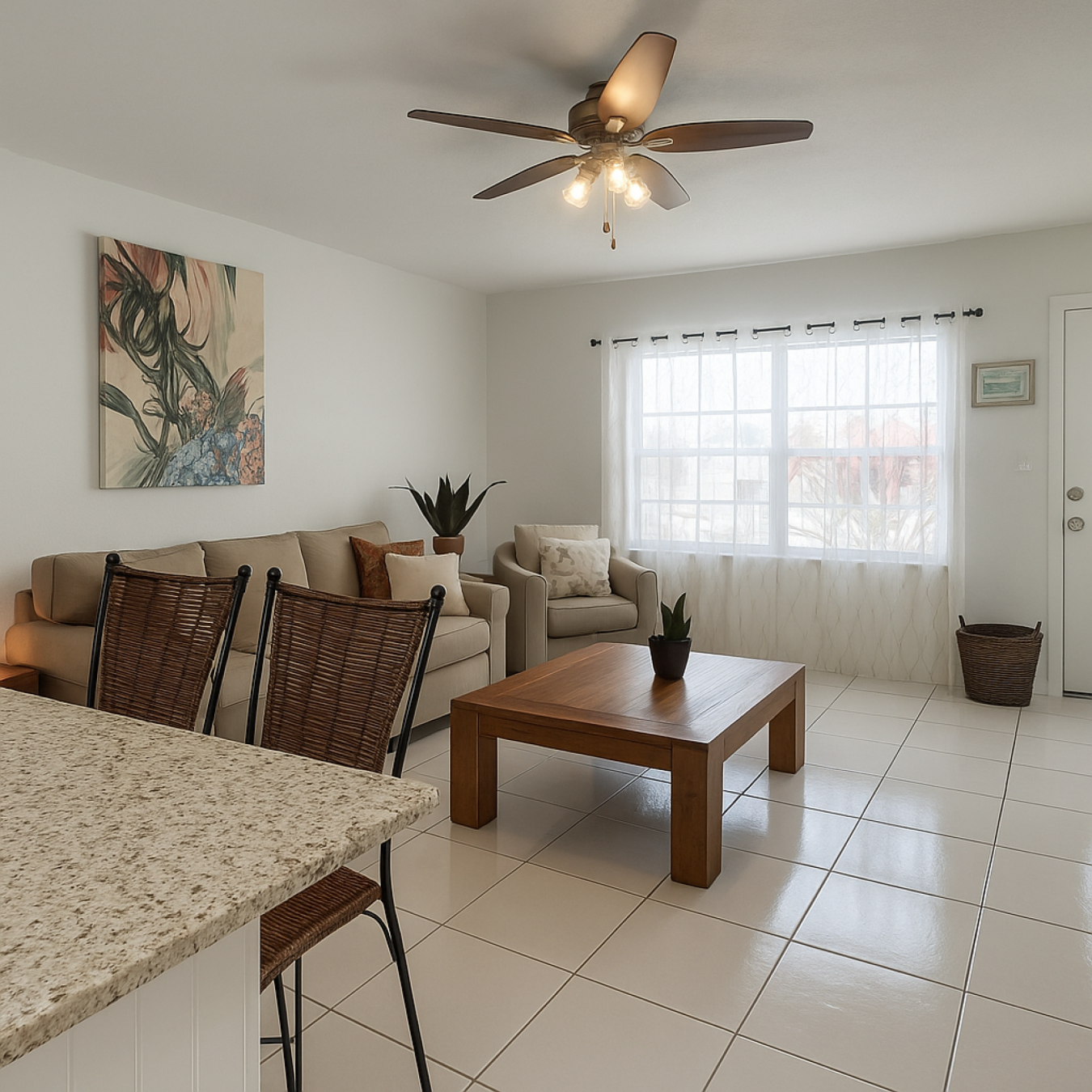 1 Bed, Northside Apartment With Beach Access