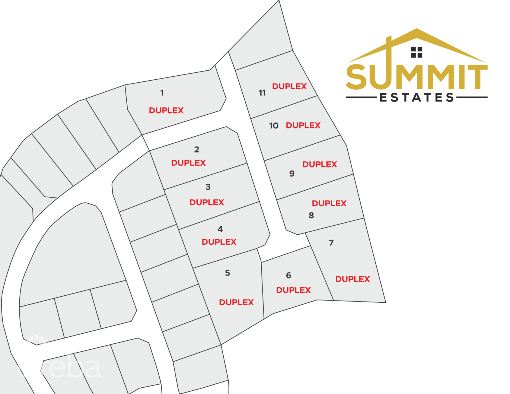 Summit Estates- Duplex Lot 6