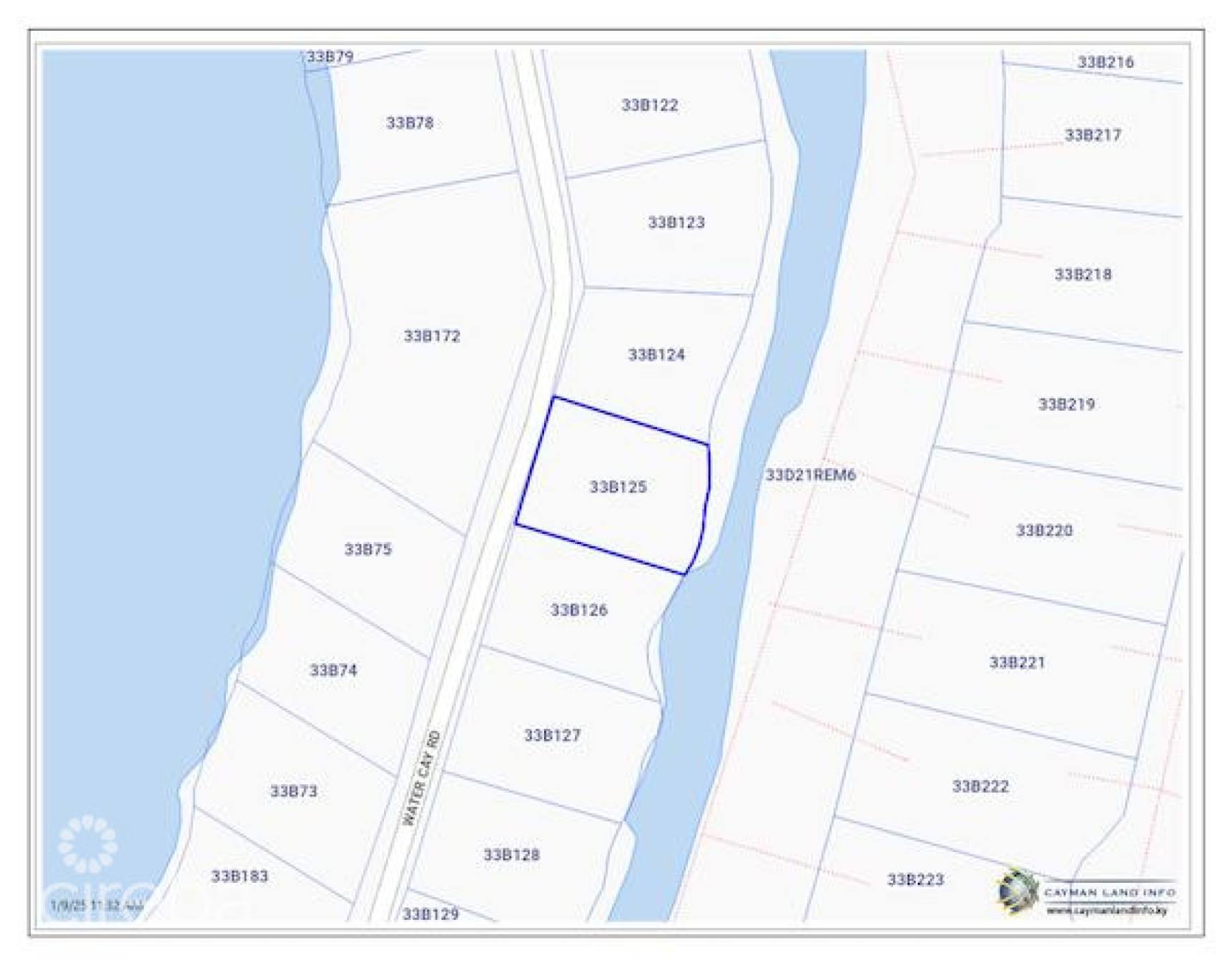 Cayman Kai Canal Front Lot W/ Approved Plans - Water Cay Road