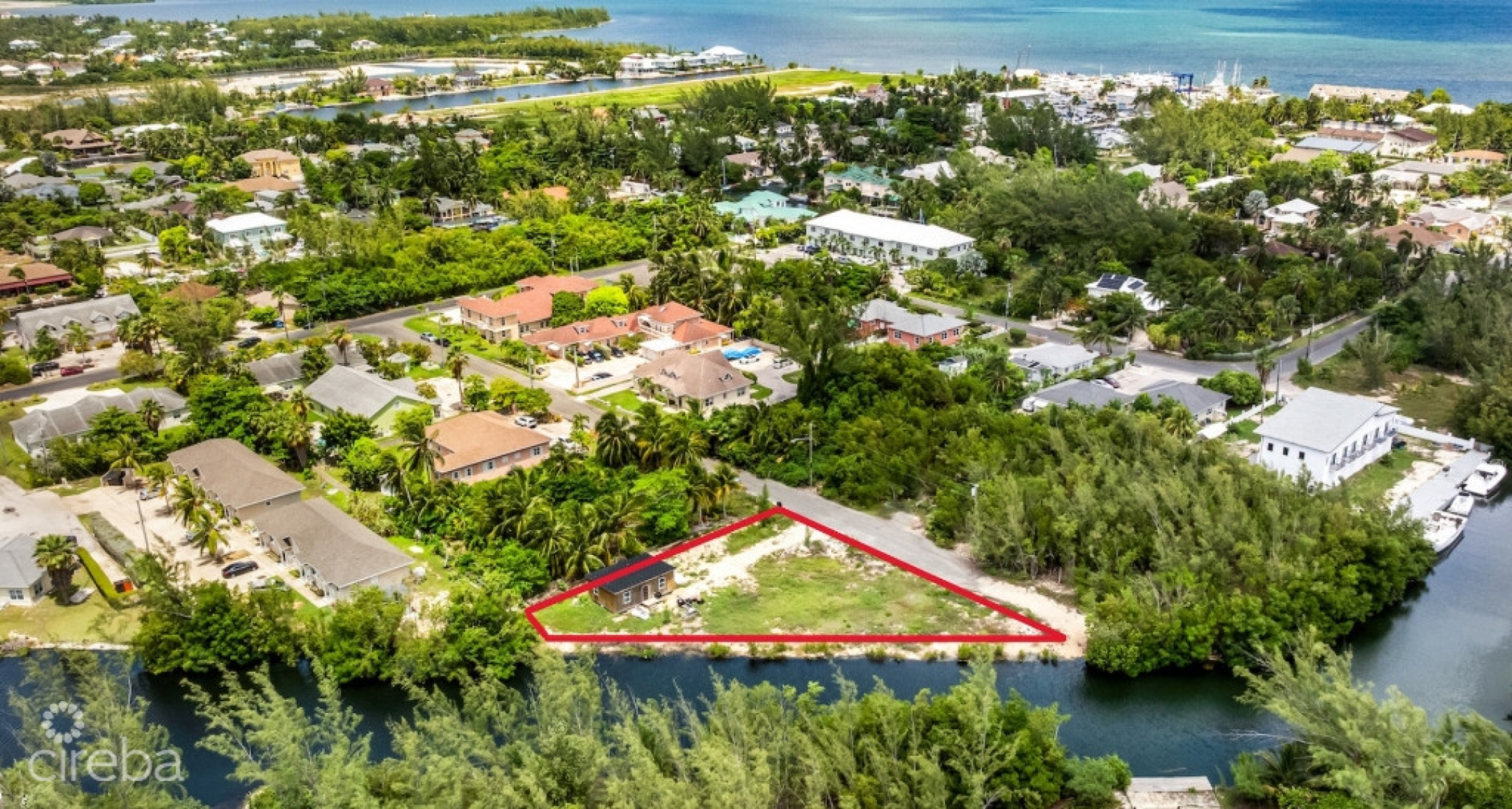 Chinaberry Drive Canal Front Lot