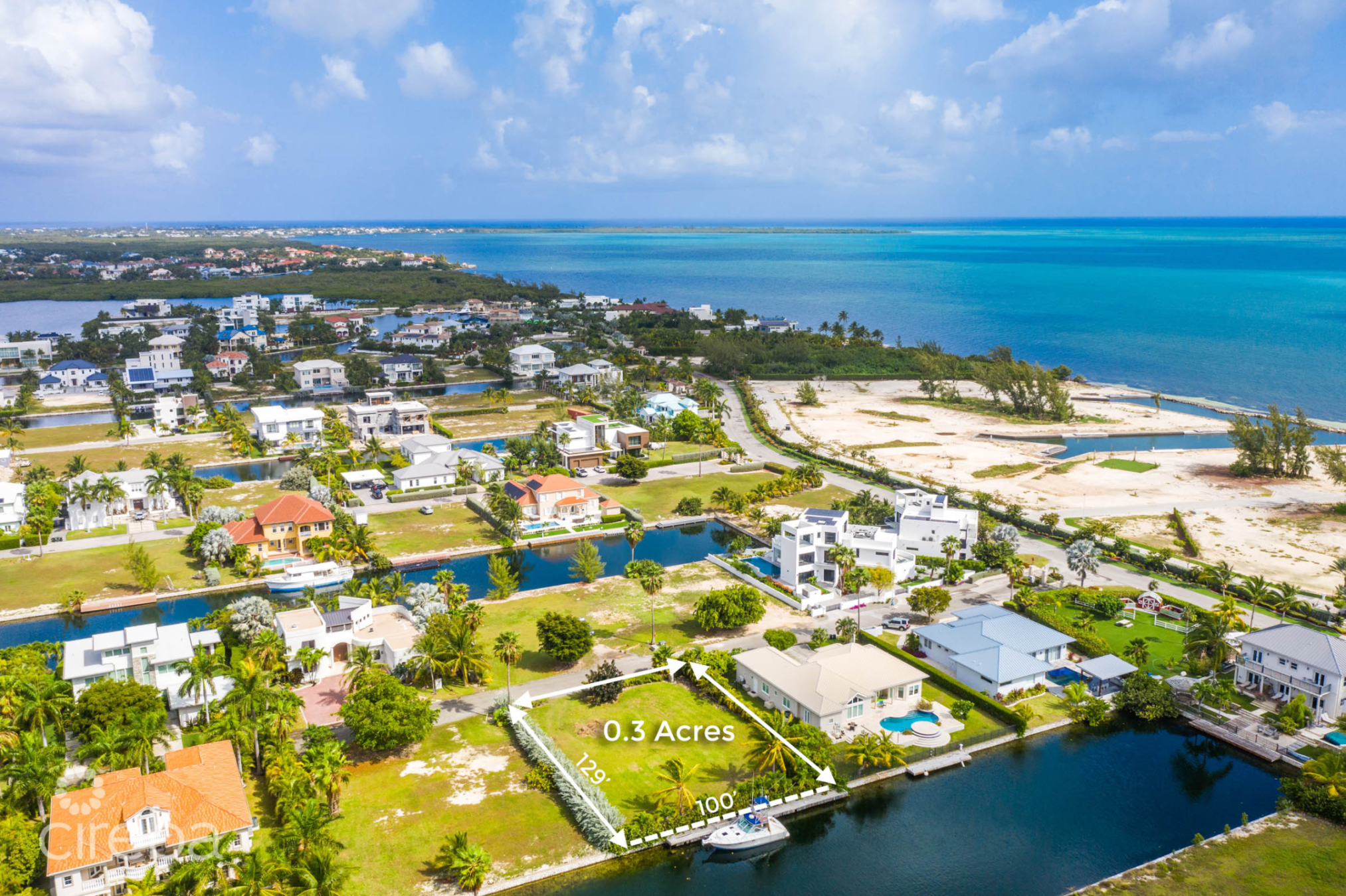Baccarat Quay 0.30 Acres, Crystal Harbour Canal Front