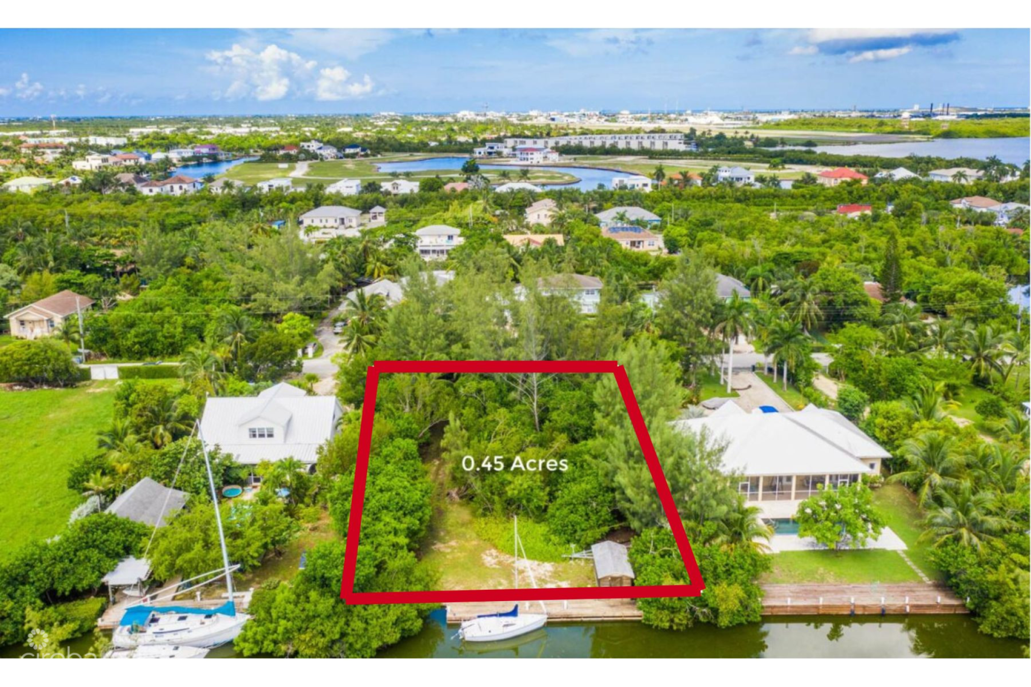 Canal Front .45Acre Red Bay