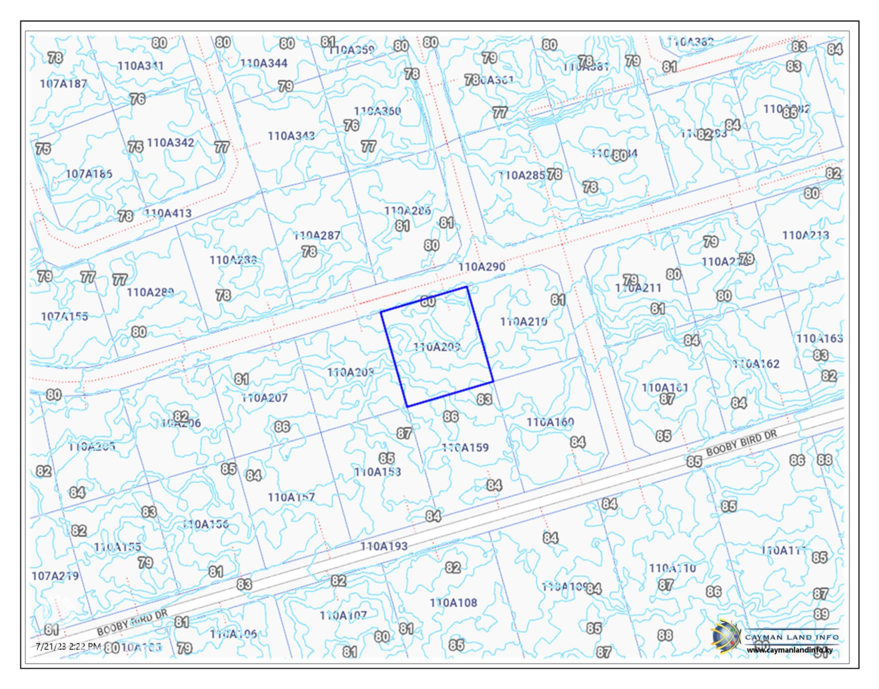 Selworthy Groves Lot, Cayman Brac Bluff